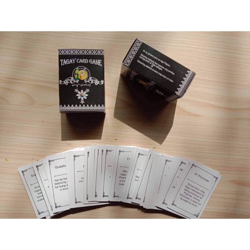 TAGALOG VERSION/ Tagay Card Game (100pcs) Shopee Philippines
