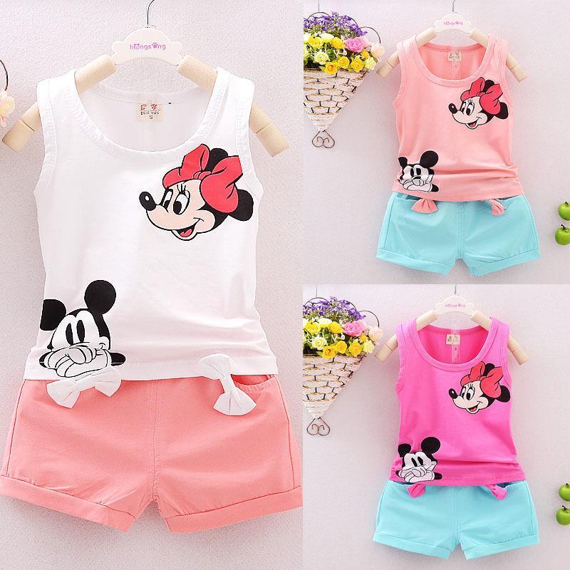 shorts and top set for baby girl