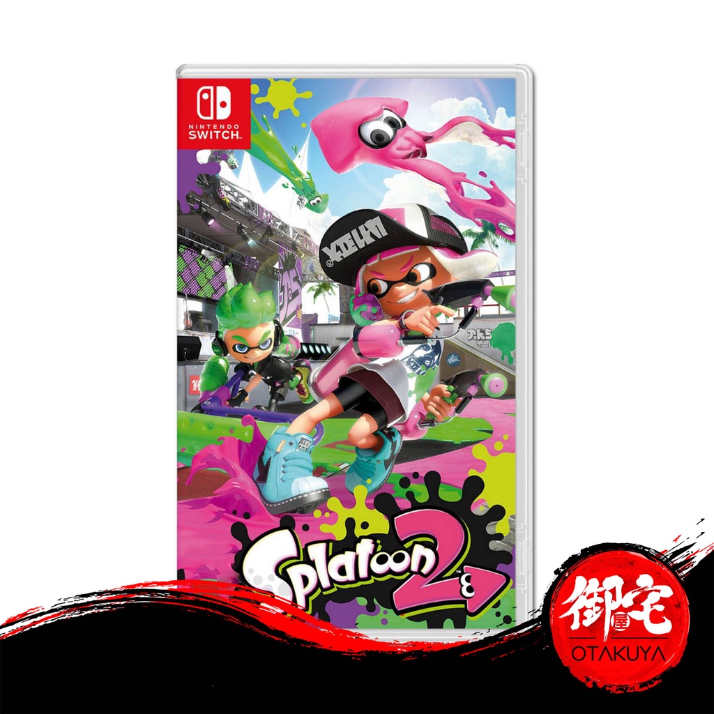 Nintendo Switch Splatoon 2 English Version Shopee Philippines
