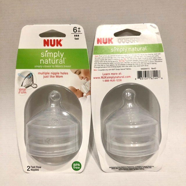 nuk simply natural fast flow