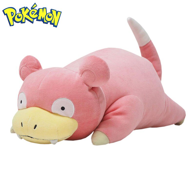 TAKARA TOMY Genuine Pokemon Plush Pokemon Anime Slowpoke Sleeping Pet ...