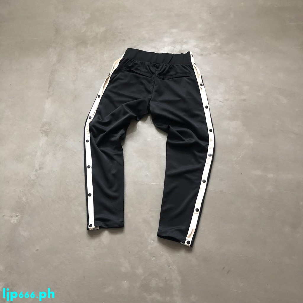 basketball sweatpants with snaps