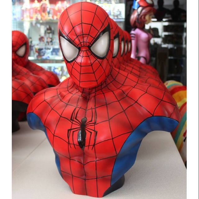 life size spider man action figure