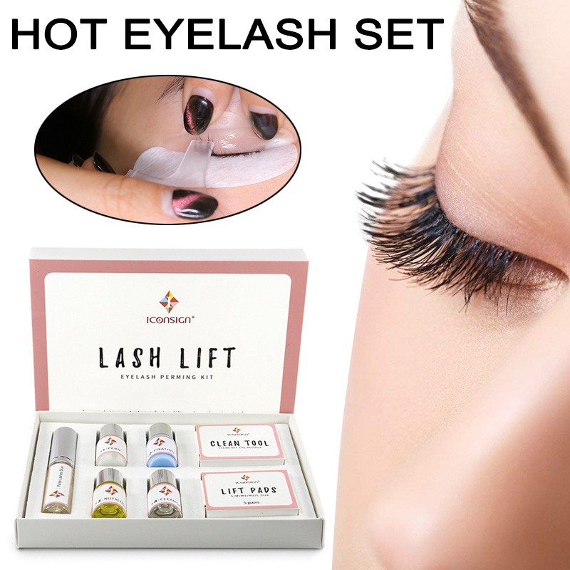 Mini Eyelash Perming Kit Lashes Lifting 