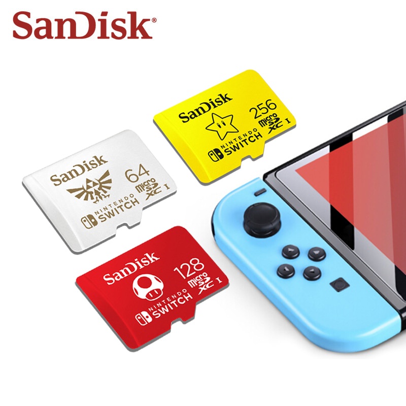 256GB Micro SD Card Nintendo Switch Authorized 128GB UHSI U3 4K HD