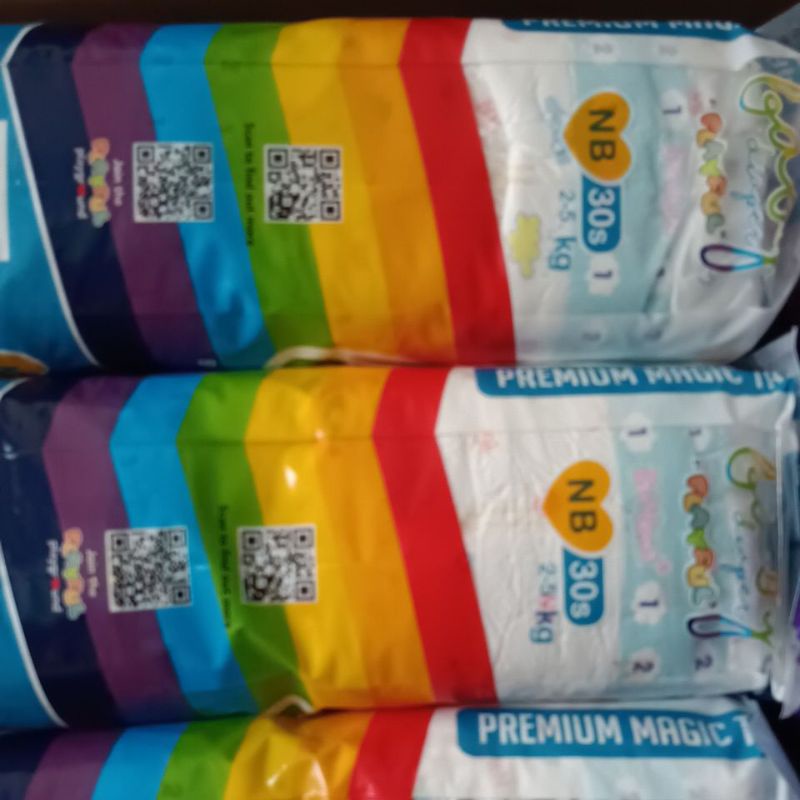 Playful NEWBORN Baby Diaper (30pcs/pack) Shopee Philippines