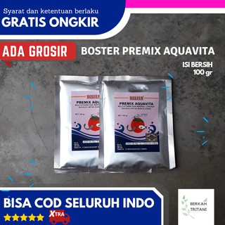 Premix Aquavita Boster Fish Medicine Grams Of Fish And Shrimp Multivitamins Shopee Philippines