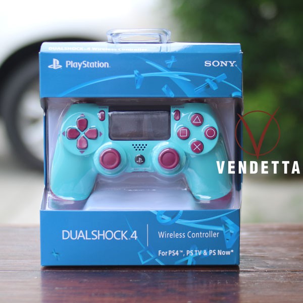 teal blue ps4 controller