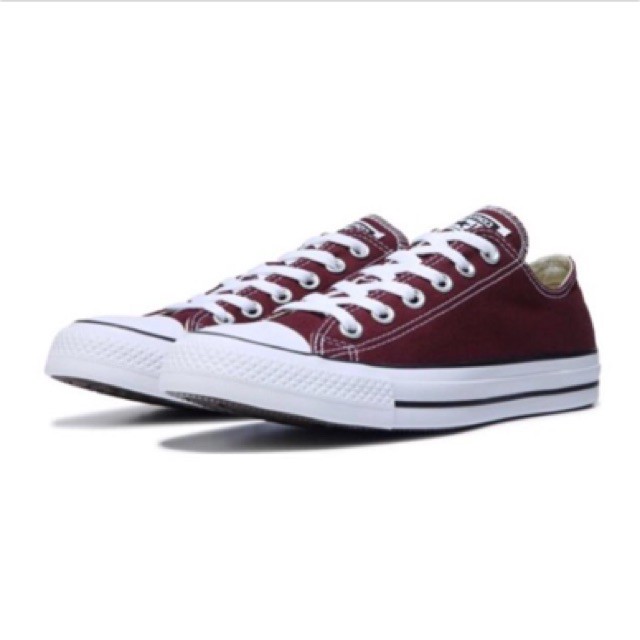 converse maroon low cut - 57% remise 