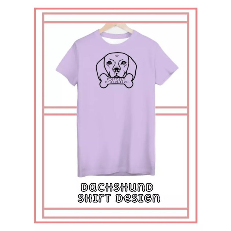 Dachshund Shirt Center design Shopee Philippines