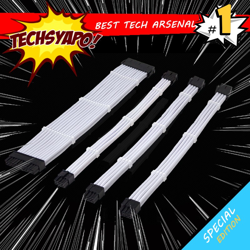 TECWARE FLEX SLEEVED EXTENSION CABLES Shopee Philippines