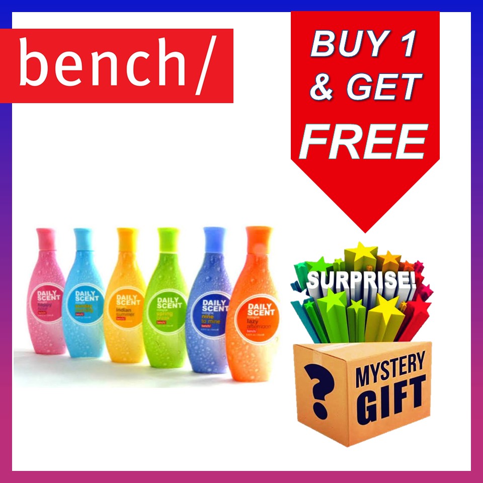 Bench Daily Scent Cologne All Variants 25mL To 125mL With FREE Surprise 