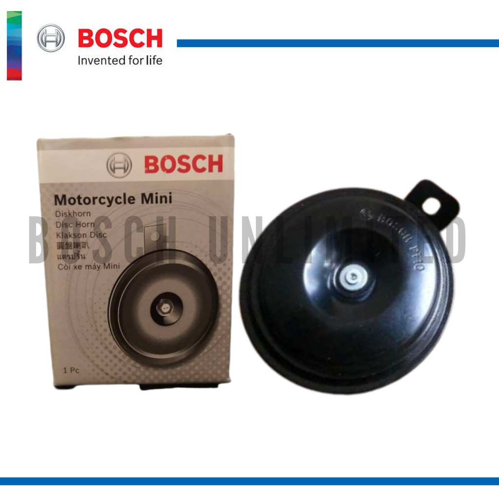 Bosch MOTORCYCLE MINI HORN 430Hz (AH0 003 / 12V) Shopee Philippines