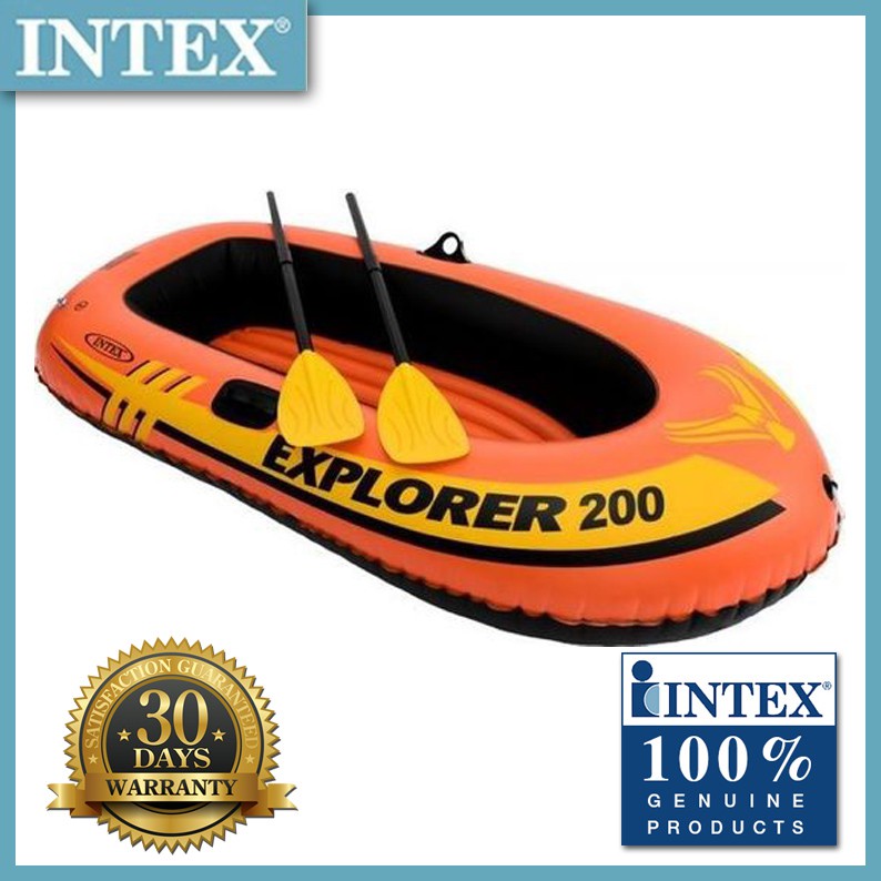 Intex 531 Explorer 0 Boat Set Inflatable Boat Shopee Philippines