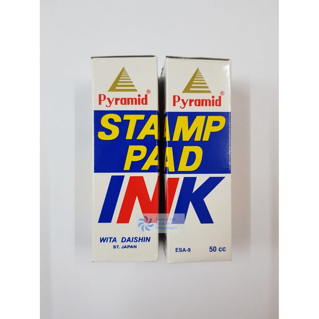 Pyramid Stamp Pad Refill Ink / Ink Pyramid Stamp 50cc Shopee Philippines