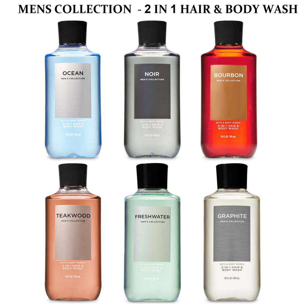 Bath Body Works 2 In 1 Mens Collection Body Wash