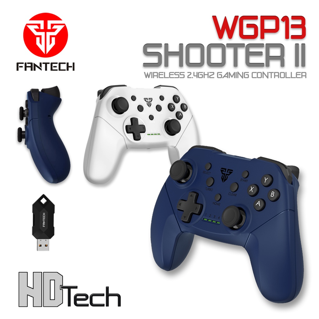 FANTECH WGP13 SHOOTER II Wireless 2.4GHz Gaming Controller Gamepad ...