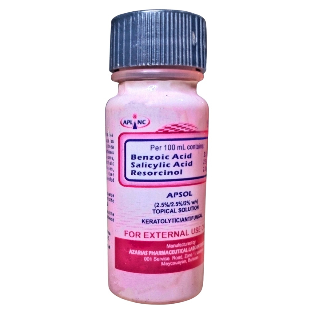 Benzoic Acid + Salicylic Acid + Resorcinol solution APSOL