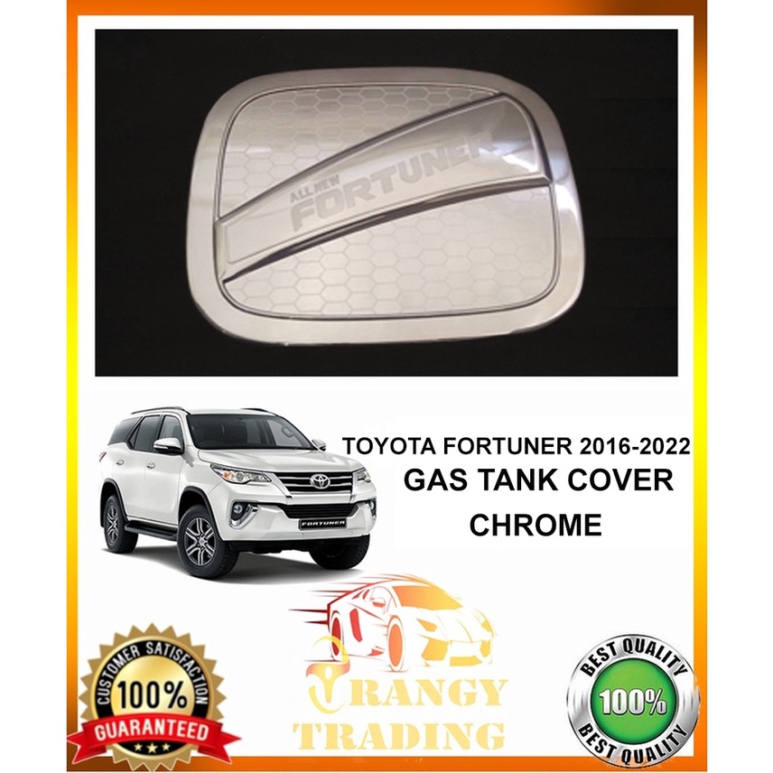 Toyota Fortuner 2016 to 2023 Gas Tank cover Chrome 2017 2018 2019 2020