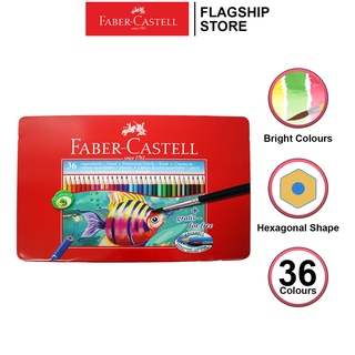 Faber-Castell Watercolor Pencil Metal Case 36 colors [12115931]