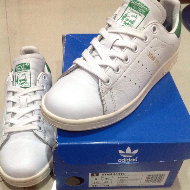 stan smith vintage green