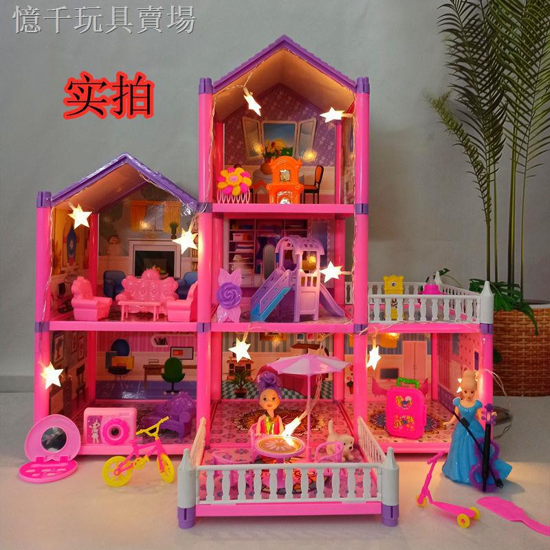 large dolls house for barbies