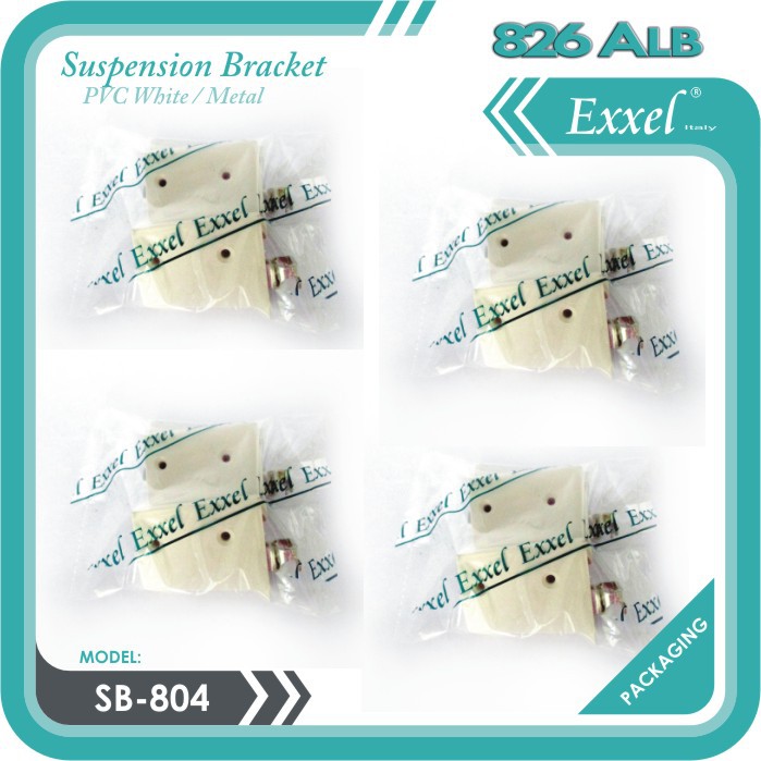 PVC Cabinet Suspension Bracket for Hanging Cabinet SB804  4pairs