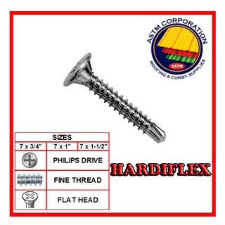 HARDIFLEX SCREW 7 X 1 (500 PCs.) | Shopee Philippines