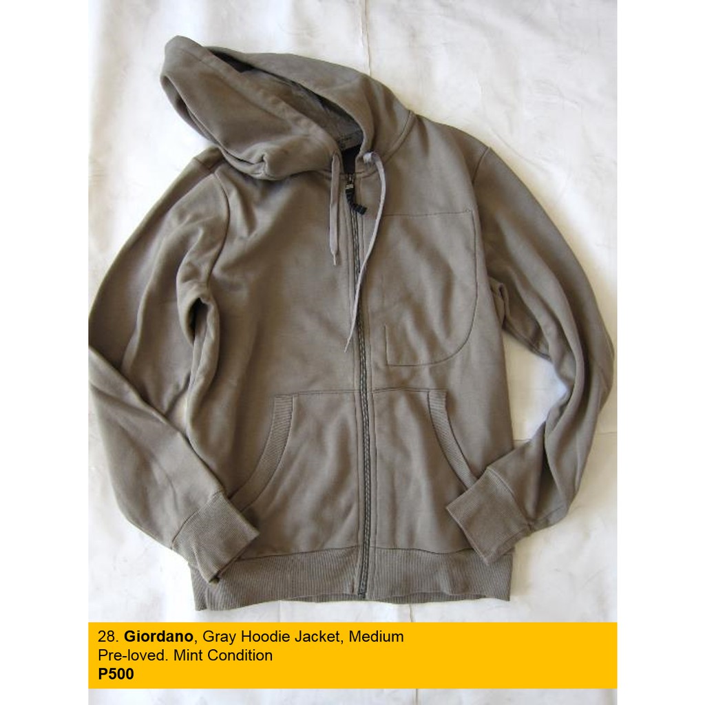 giordano hoodie jacket