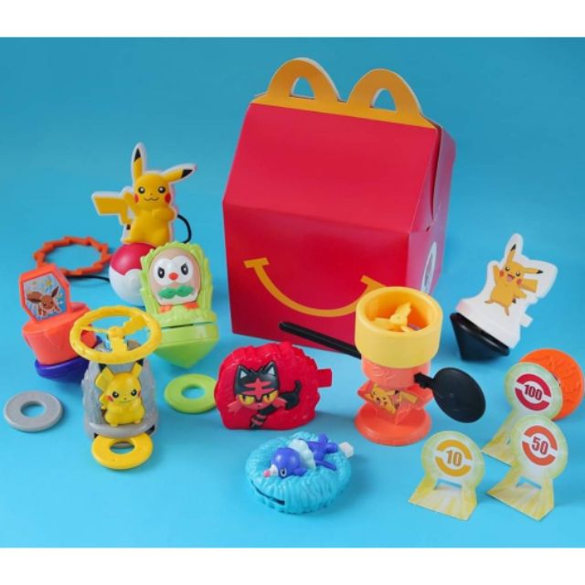 mcdonalds happy meal toy pikachu