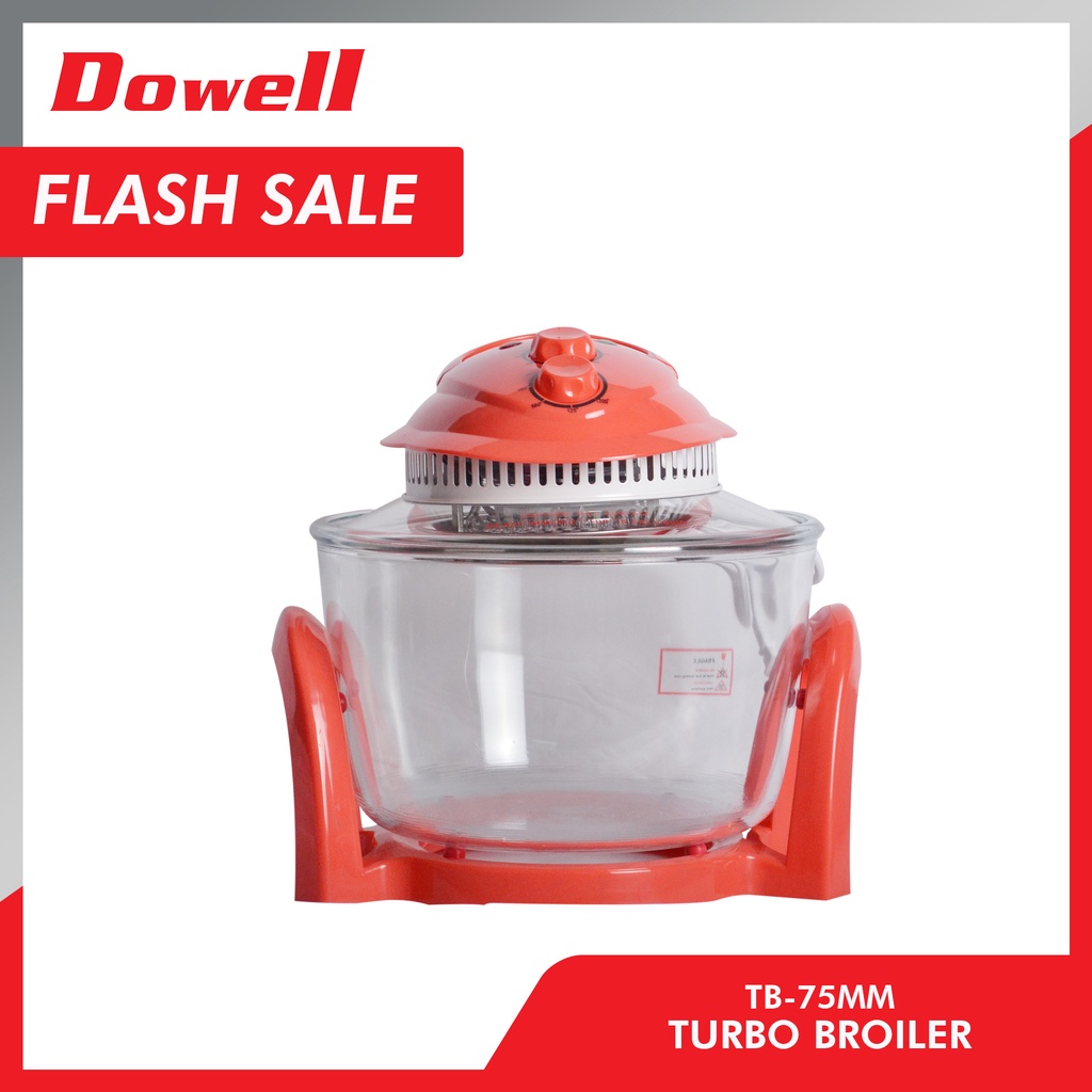 Dowell TB75MM 7 Liters Turbo Broiler Air Fryer Counter Top Ovens J26q
