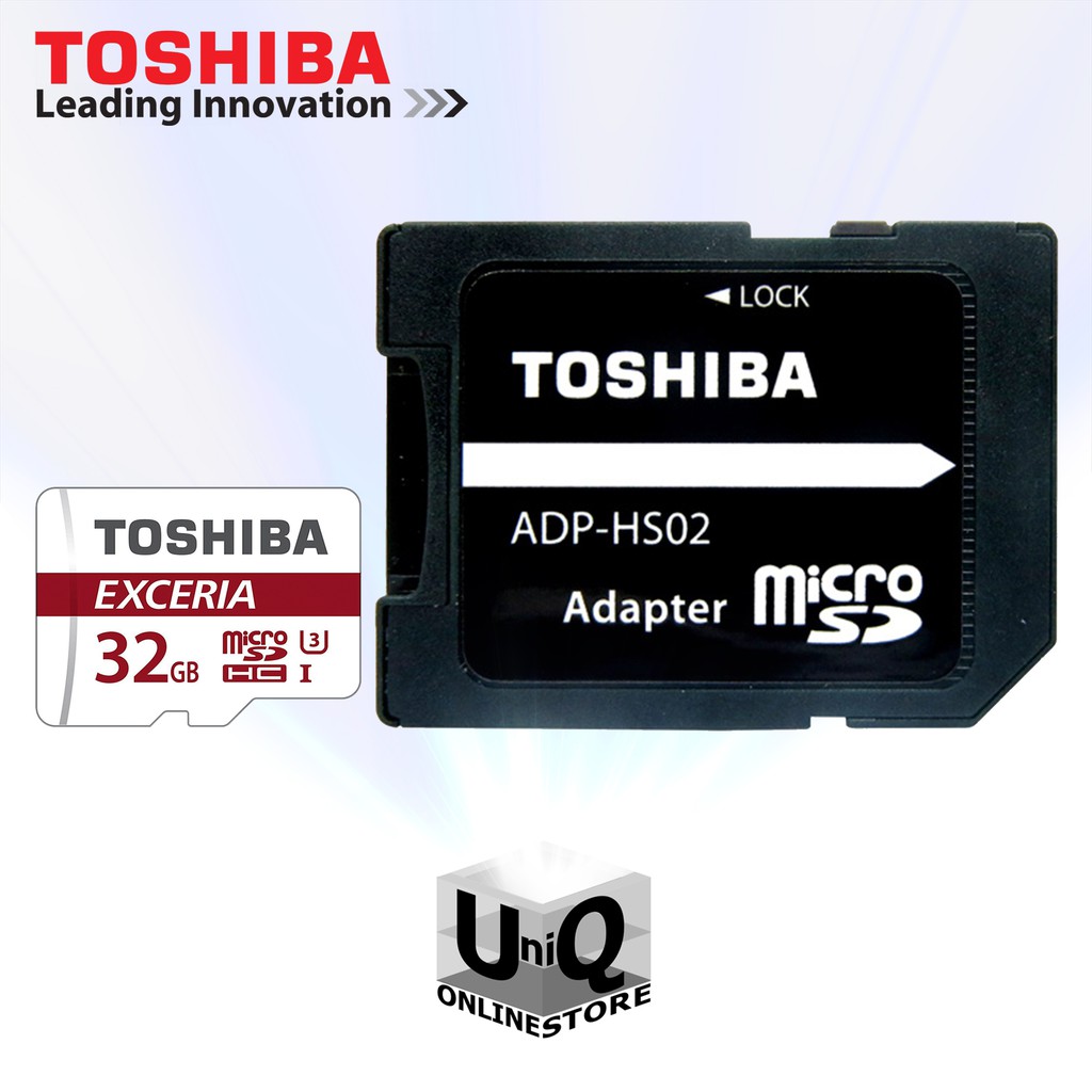 Toshiba Exceria M302 32GB Micro SDHC Card with SD Adapter Shopee