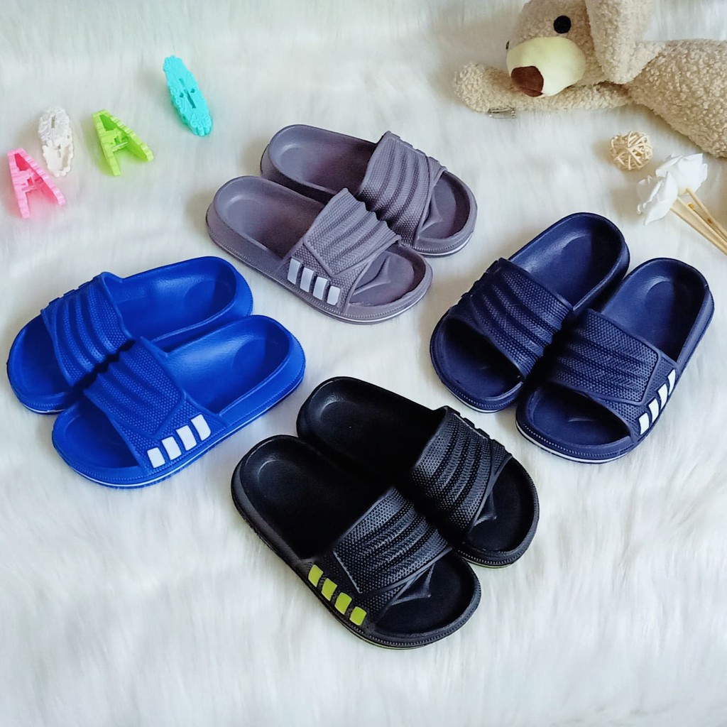 [6eleven] Slide PVC Rubber Slipper for Kids Unisex COD (kindly read