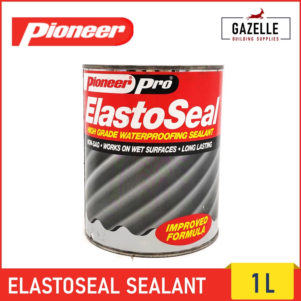 PIONEER ElastoSeal High Grade Waterproofing Roof Sealant 1L Shopee