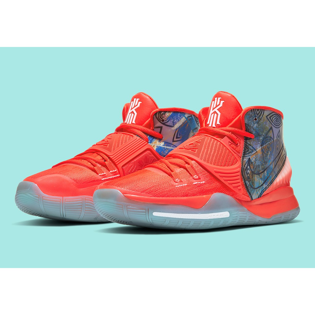 Nike Kyrie 6 iD By You All Red October Custom Mens Basketball