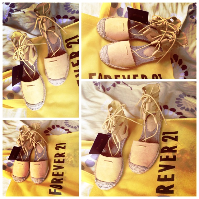 yellow sandals forever 21