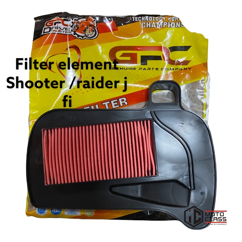GPC AIR FILTER ELEMENTS SHOOTER / RAIDER j fi ( 5068 ) Shopee Philippines