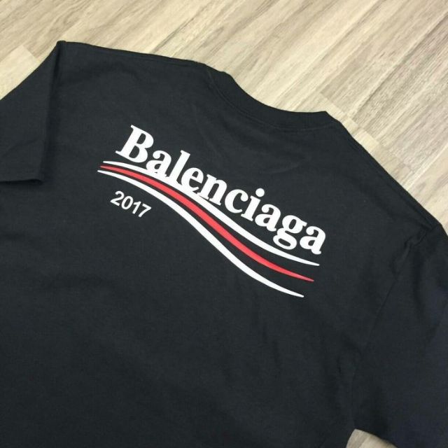 balenciaga logo shirt 2017