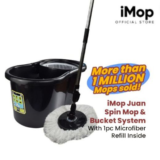 iMop Juan 360 Spin Mop Complete Set (On Sale) MP-64 | 1 Mop Head ...