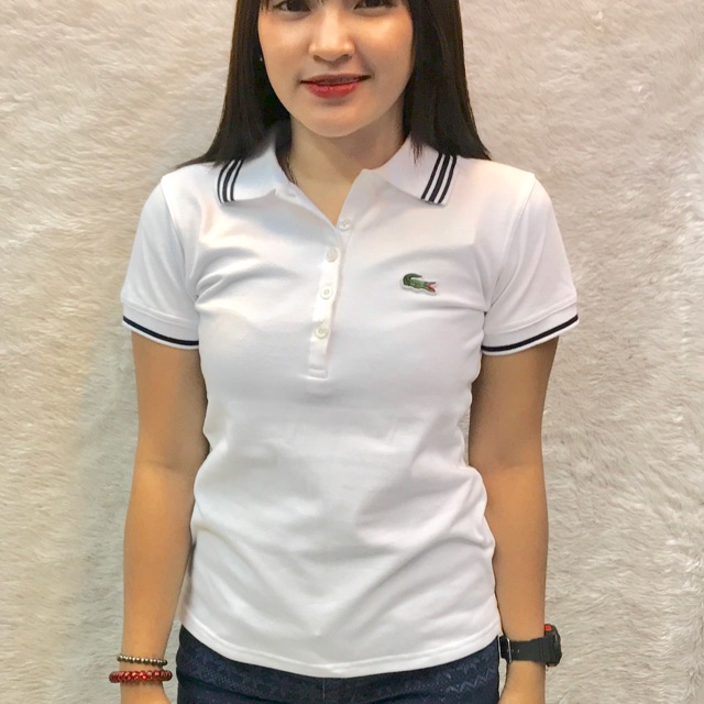 lacoste t shirt womens price