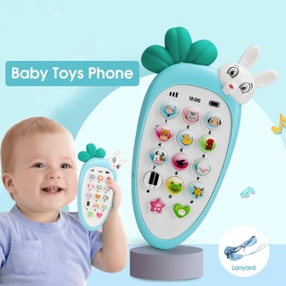 Cartoon Music Phone Baby Toys Educational Learning Toy Phone Gift for Kids Baby 