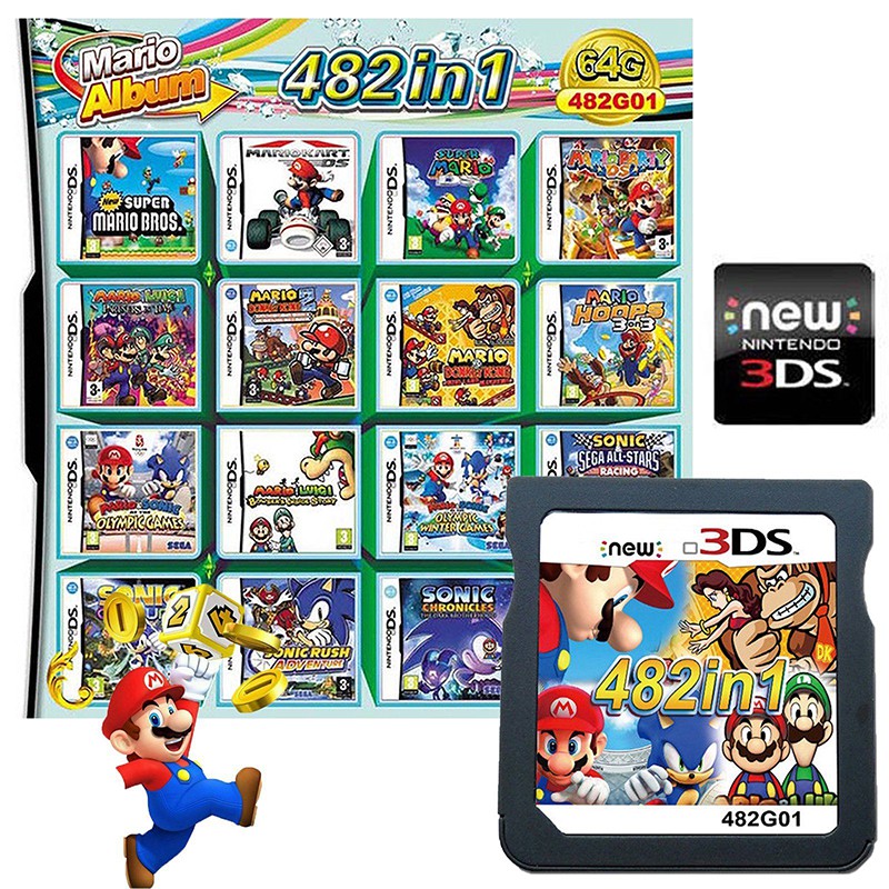 3ds all games cartridge