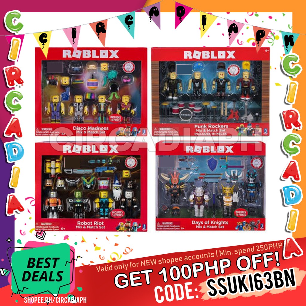 Roblox Toy Mix And Match Sets No Code Shopee Philippines - roblox disco madness mix match set buy online in ksa