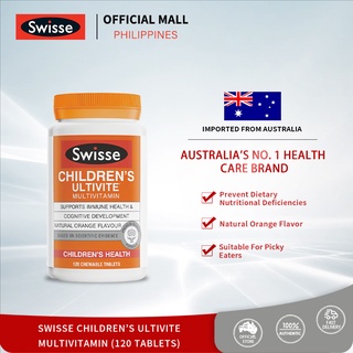 Swisse Premium Children's Ultivite Nutritional Multivitamin 120 Chewable Tablets