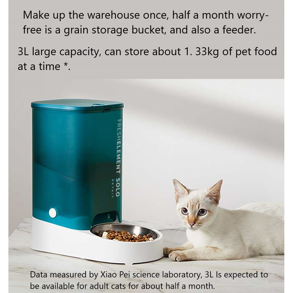 PETKIT FRESH ELEMENT Mini Smart Cat Feeder Automatic Pet Feeder for