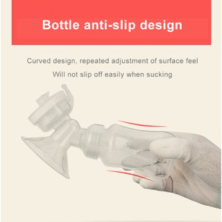 Manual Silicone Breast Pump Feeding Milk Bottles Breasts Pumps Bottle Sucking For Mom #8