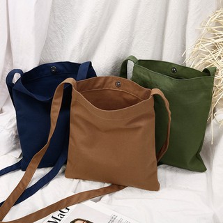 mini style colorful canvas bag shoulder bag korean fashion plain design katsa bag bag casual bag