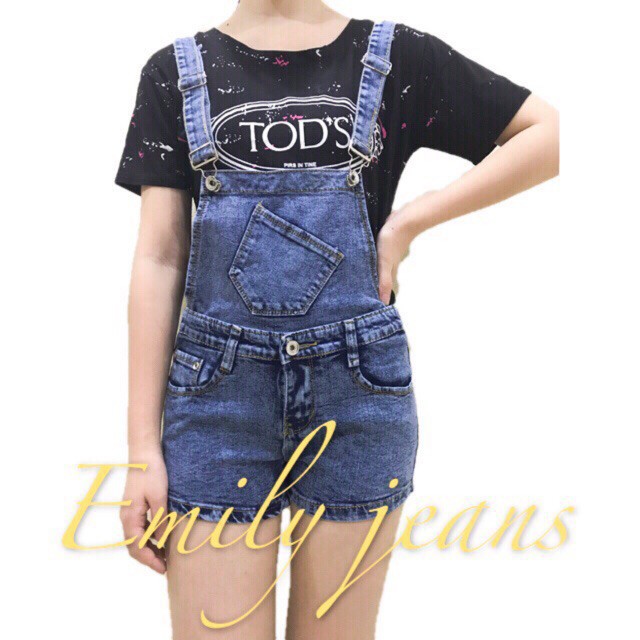 denim shorts jumper