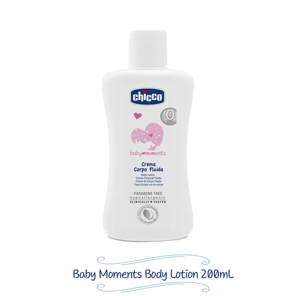 chicco baby moments body lotion