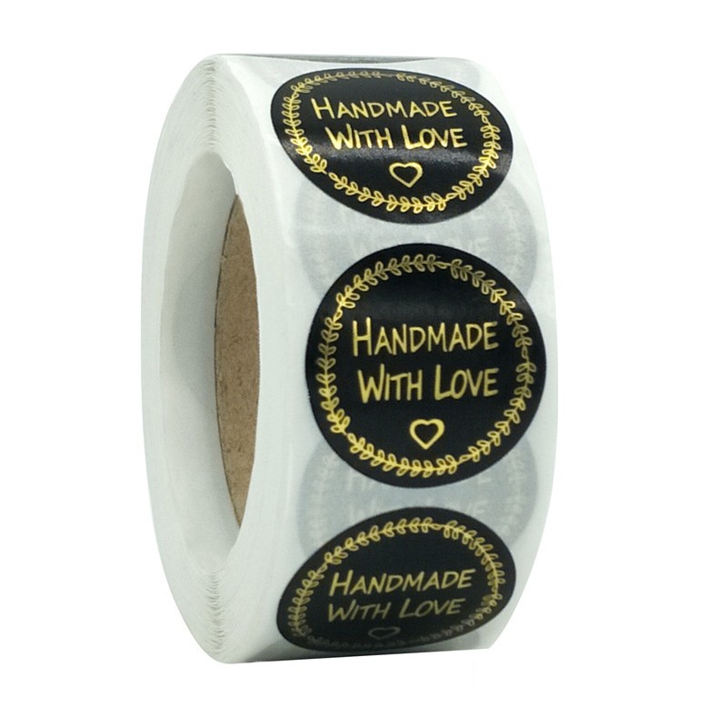 custom foil labels stickers